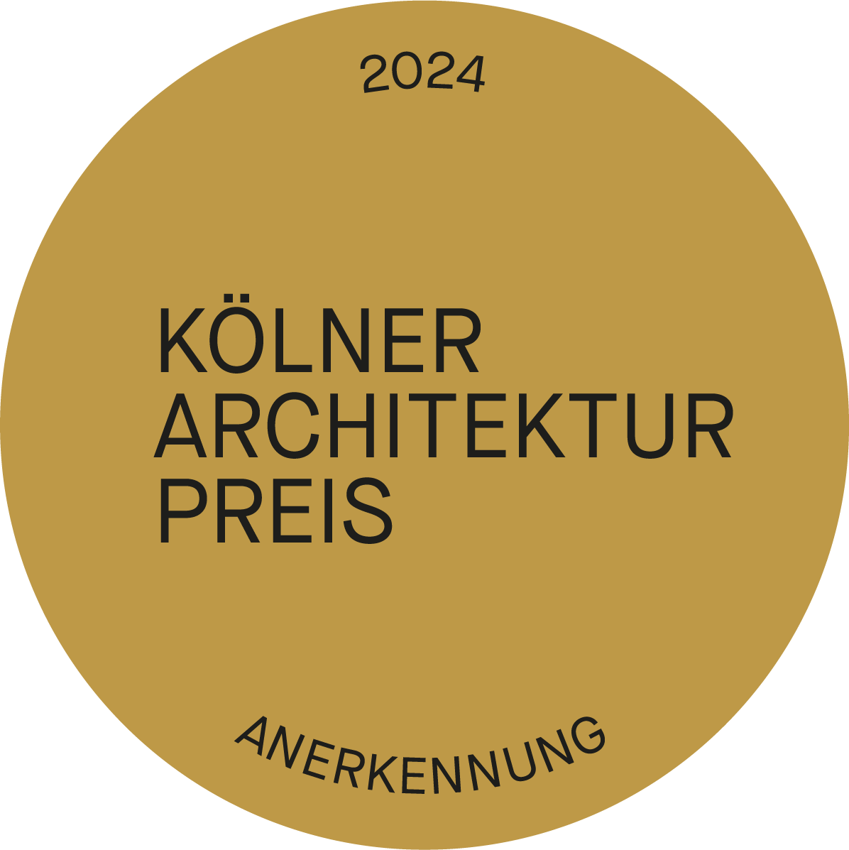 Anerkennung beim Kölner Architekturpreis